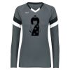 Ladies TruHit Tri-Color Long Sleeve Jersey Thumbnail