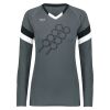 Ladies TruHit Tri-Color Long Sleeve Jersey Thumbnail
