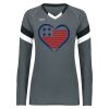 Ladies TruHit Tri-Color Long Sleeve Jersey Thumbnail