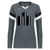 Ladies TruHit Tri-Color Long Sleeve Jersey Thumbnail
