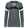 Ladies TruHit Tri-Color Long Sleeve Jersey Thumbnail