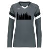 Ladies TruHit Tri-Color Long Sleeve Jersey Thumbnail