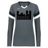 Ladies TruHit Tri-Color Long Sleeve Jersey Thumbnail