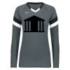 Ladies TruHit Tri-Color Long Sleeve Jersey Thumbnail