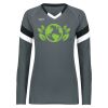 Ladies TruHit Tri-Color Long Sleeve Jersey Thumbnail