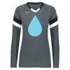 Ladies TruHit Tri-Color Long Sleeve Jersey Thumbnail