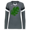 Ladies TruHit Tri-Color Long Sleeve Jersey Thumbnail