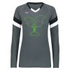 Ladies TruHit Tri-Color Long Sleeve Jersey Thumbnail
