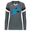 Ladies TruHit Tri-Color Long Sleeve Jersey Thumbnail