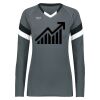 Ladies TruHit Tri-Color Long Sleeve Jersey Thumbnail