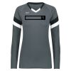 Ladies TruHit Tri-Color Long Sleeve Jersey Thumbnail