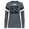 Ladies TruHit Tri-Color Long Sleeve Jersey Thumbnail