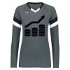 Ladies TruHit Tri-Color Long Sleeve Jersey Thumbnail