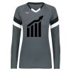 Ladies TruHit Tri-Color Long Sleeve Jersey Thumbnail