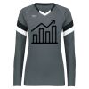 Ladies TruHit Tri-Color Long Sleeve Jersey Thumbnail