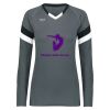 Ladies TruHit Tri-Color Long Sleeve Jersey Thumbnail