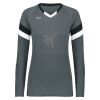 Ladies TruHit Tri-Color Long Sleeve Jersey Thumbnail