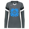 Ladies TruHit Tri-Color Long Sleeve Jersey Thumbnail