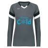 Ladies TruHit Tri-Color Long Sleeve Jersey Thumbnail