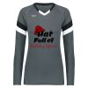 Ladies TruHit Tri-Color Long Sleeve Jersey Thumbnail