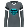 Girls TruHit Tri-Color Long Sleeve Jersey Thumbnail