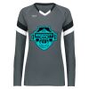 Girls TruHit Tri-Color Long Sleeve Jersey Thumbnail
