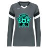 Girls TruHit Tri-Color Long Sleeve Jersey Thumbnail