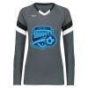 Girls TruHit Tri-Color Long Sleeve Jersey Thumbnail