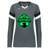Girls TruHit Tri-Color Long Sleeve Jersey Thumbnail