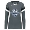 Girls TruHit Tri-Color Long Sleeve Jersey Thumbnail