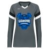 Girls TruHit Tri-Color Long Sleeve Jersey Thumbnail