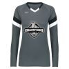 Girls TruHit Tri-Color Long Sleeve Jersey Thumbnail