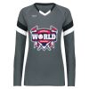 Girls TruHit Tri-Color Long Sleeve Jersey Thumbnail