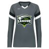 Girls TruHit Tri-Color Long Sleeve Jersey Thumbnail
