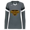 Girls TruHit Tri-Color Long Sleeve Jersey Thumbnail