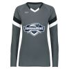 Girls TruHit Tri-Color Long Sleeve Jersey Thumbnail