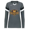 Girls TruHit Tri-Color Long Sleeve Jersey Thumbnail