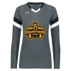 Girls TruHit Tri-Color Long Sleeve Jersey Thumbnail