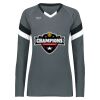 Girls TruHit Tri-Color Long Sleeve Jersey Thumbnail