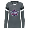 Girls TruHit Tri-Color Long Sleeve Jersey Thumbnail