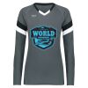 Girls TruHit Tri-Color Long Sleeve Jersey Thumbnail