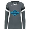 Girls TruHit Tri-Color Long Sleeve Jersey Thumbnail