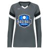 Girls TruHit Tri-Color Long Sleeve Jersey Thumbnail
