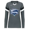 Girls TruHit Tri-Color Long Sleeve Jersey Thumbnail