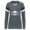 Girls TruHit Tri-Color Long Sleeve Jersey Thumbnail
