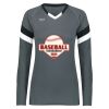 Girls TruHit Tri-Color Long Sleeve Jersey Thumbnail
