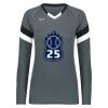Girls TruHit Tri-Color Long Sleeve Jersey Thumbnail