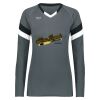 Girls TruHit Tri-Color Long Sleeve Jersey Thumbnail