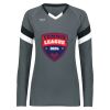 Girls TruHit Tri-Color Long Sleeve Jersey Thumbnail