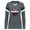 Girls TruHit Tri-Color Long Sleeve Jersey Thumbnail